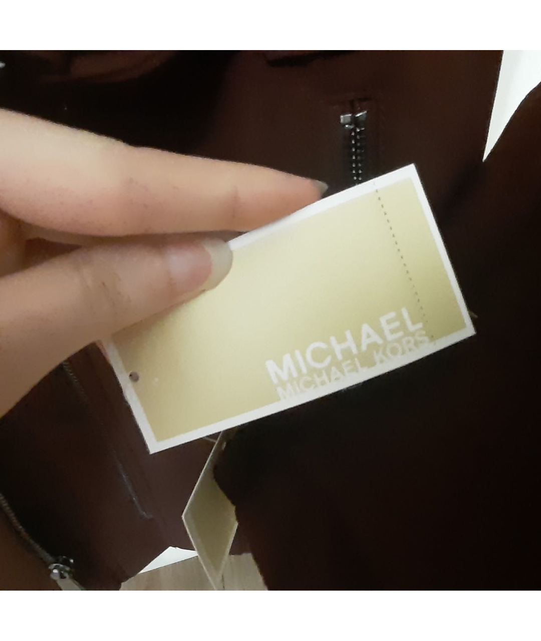 MICHAEL KORS Бордовая полиэстеровая куртка, фото 5