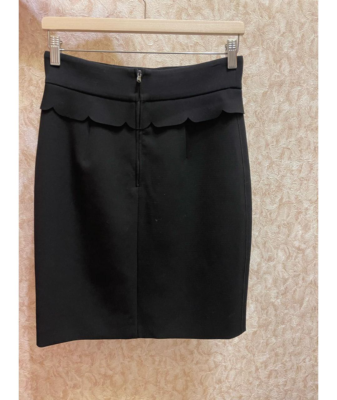 DOROTHEE SCHUMACHER Черная полиэстеровая юбка миди, фото 2