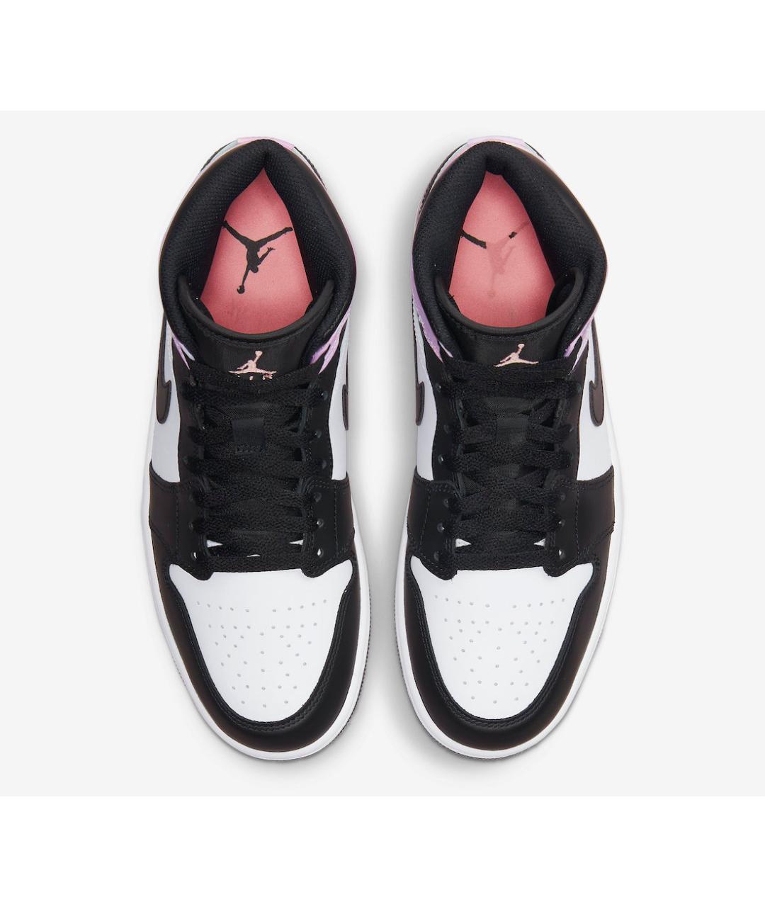 JORDAN Мульти кожаные высокие кроссовки / кеды, фото 3