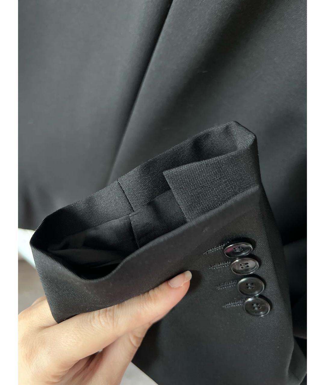 GIVENCHY Черный шерстяной пиджак, фото 5