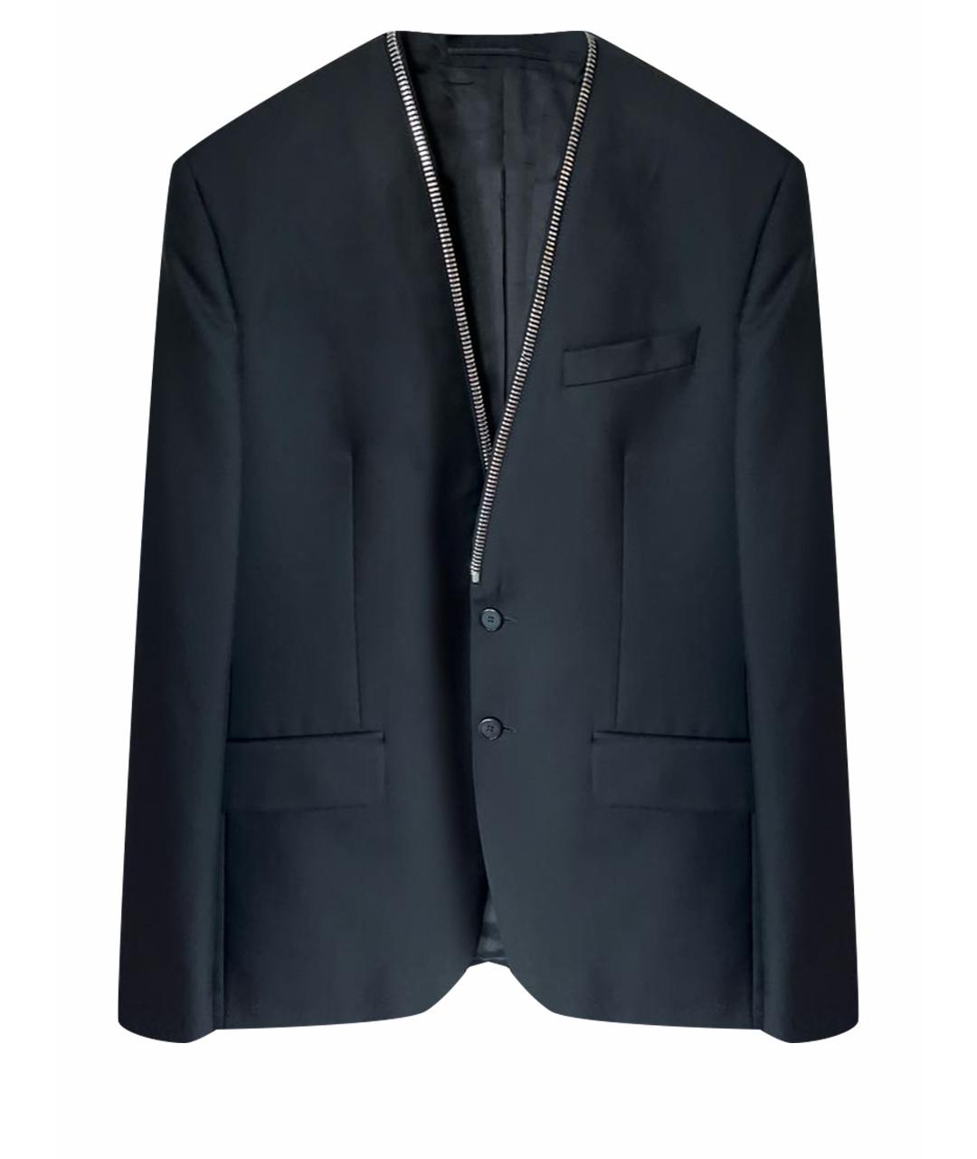 GIVENCHY Черный шерстяной пиджак, фото 1