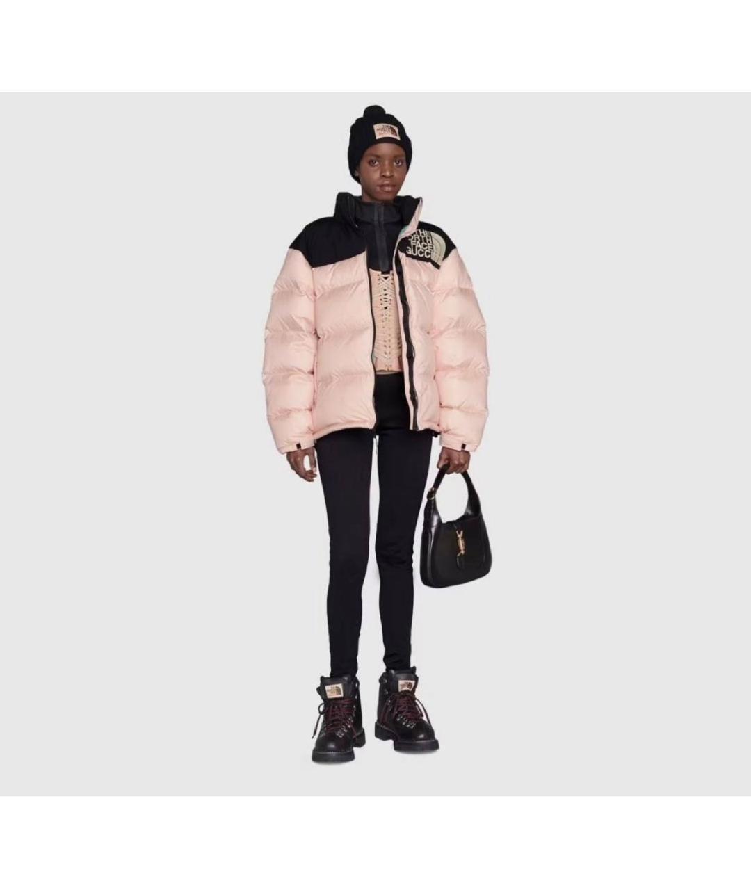 GUCCI Черные хлопко-эластановые леггинсы и велосипедки, фото 3
