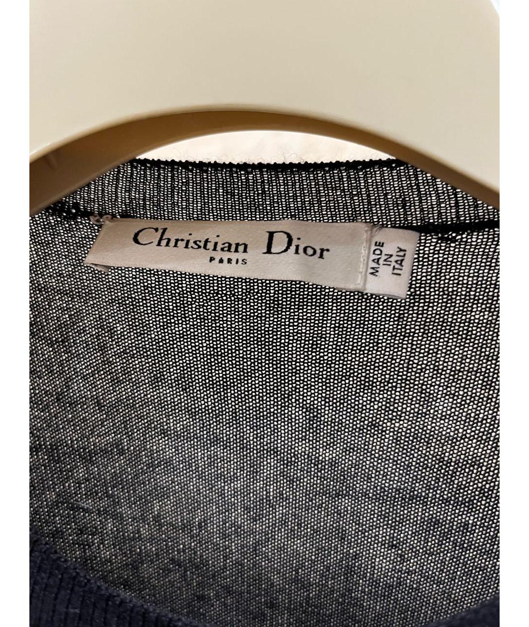 CHRISTIAN DIOR PRE-OWNED Черный кашемировый джемпер / свитер, фото 3