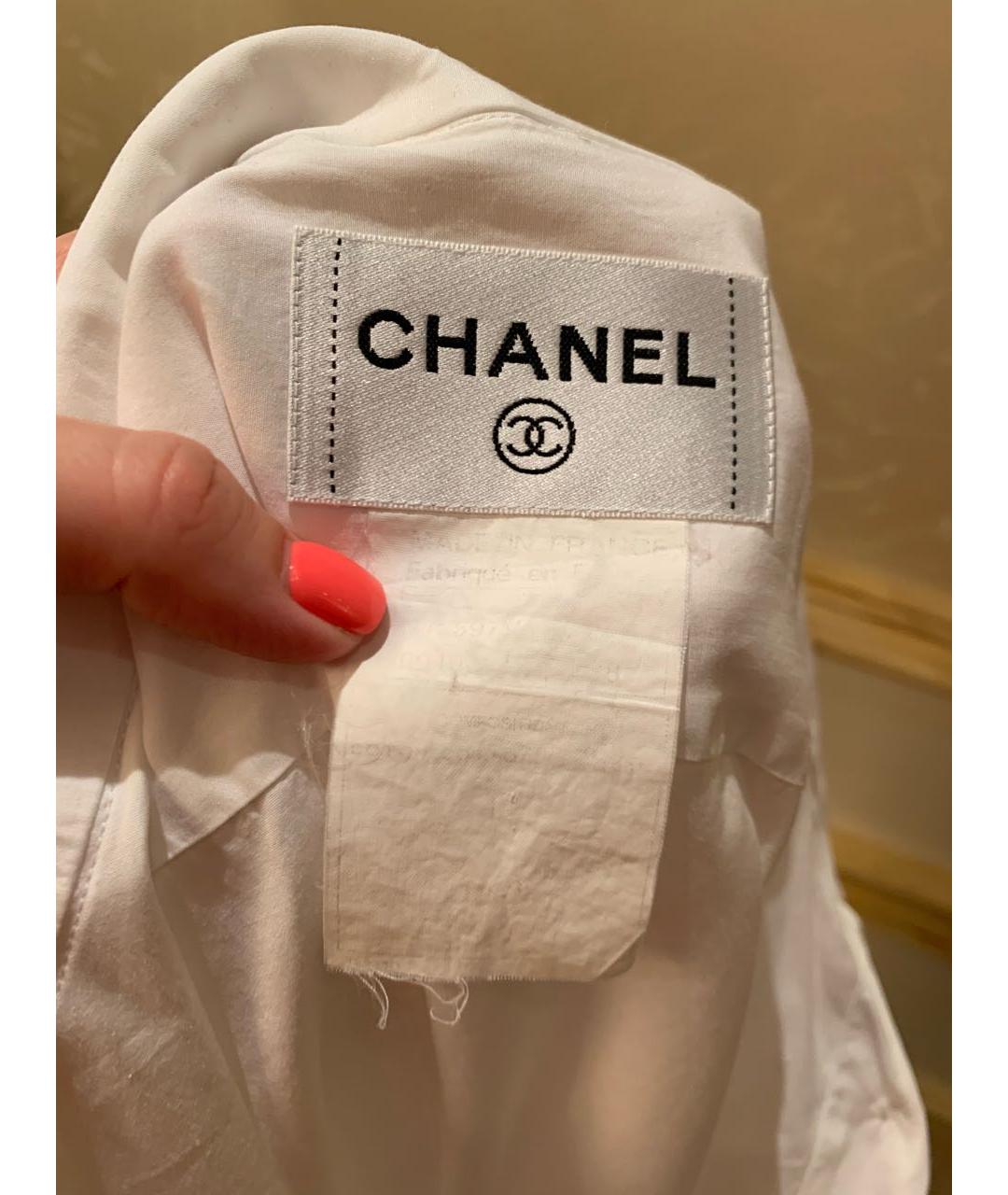 CHANEL Белая рубашка, фото 4