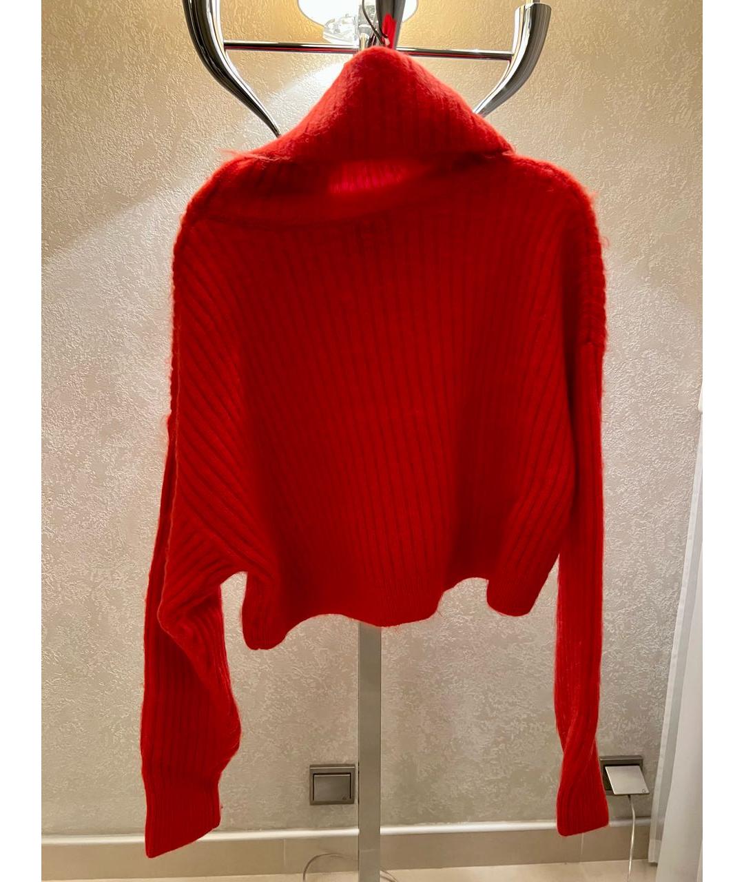 3.1 PHILLIP LIM Красный шерстяной джемпер / свитер, фото 2