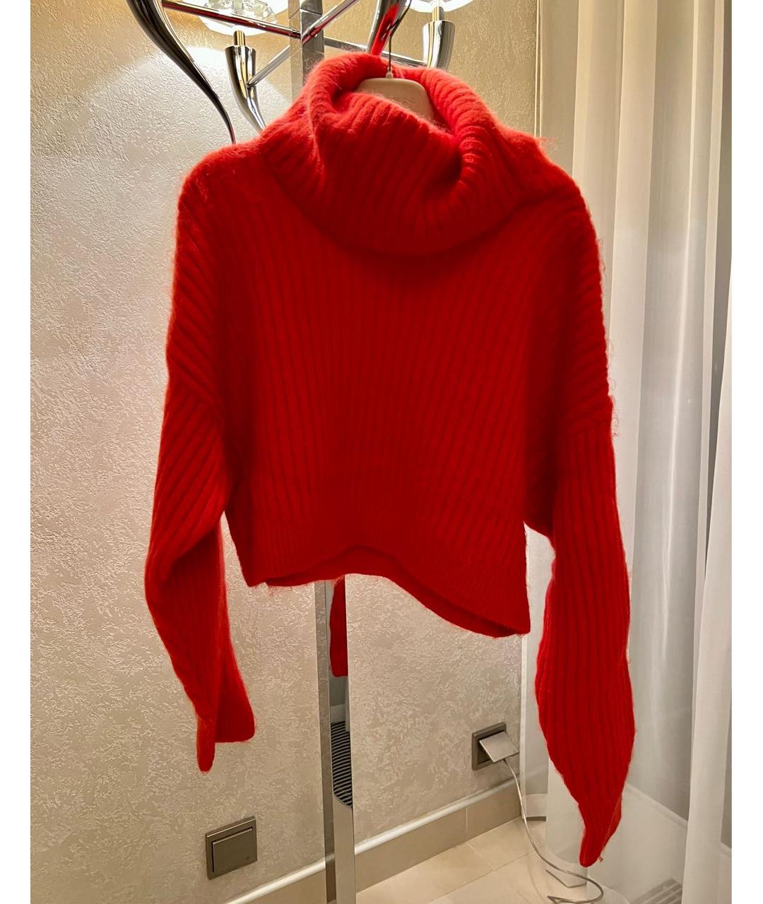 3.1 PHILLIP LIM Красный шерстяной джемпер / свитер, фото 7