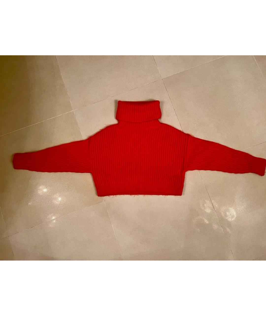 3.1 PHILLIP LIM Красный шерстяной джемпер / свитер, фото 6