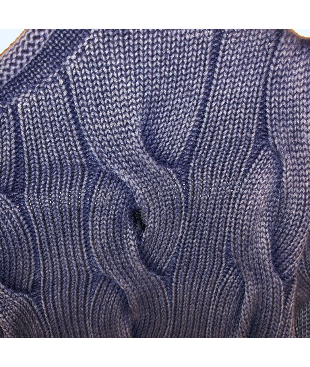 POLO RALPH LAUREN Синий хлопковый джемпер / свитер, фото 3