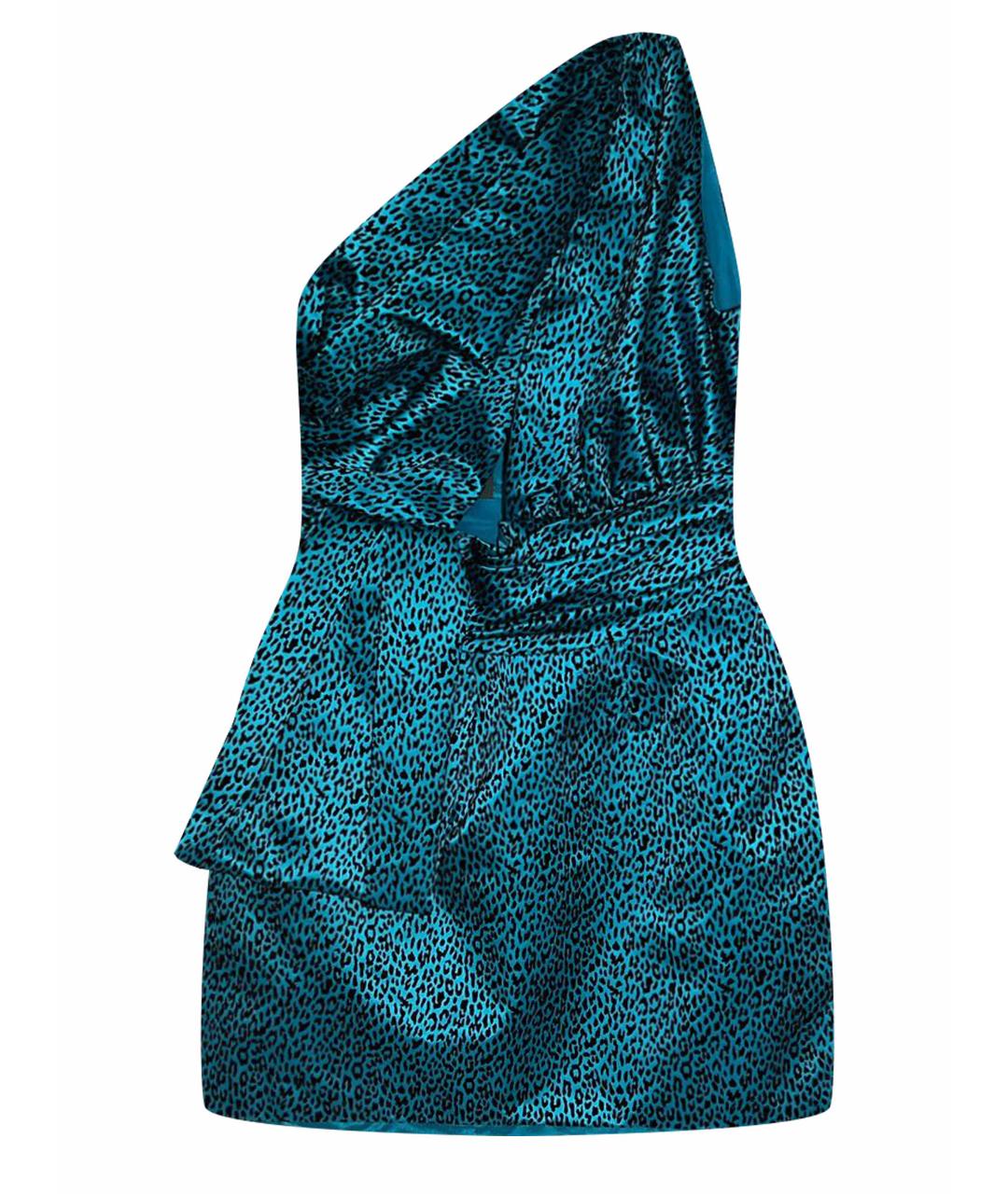 KALMANOVICH Голубое коктейльное платье, фото 1
