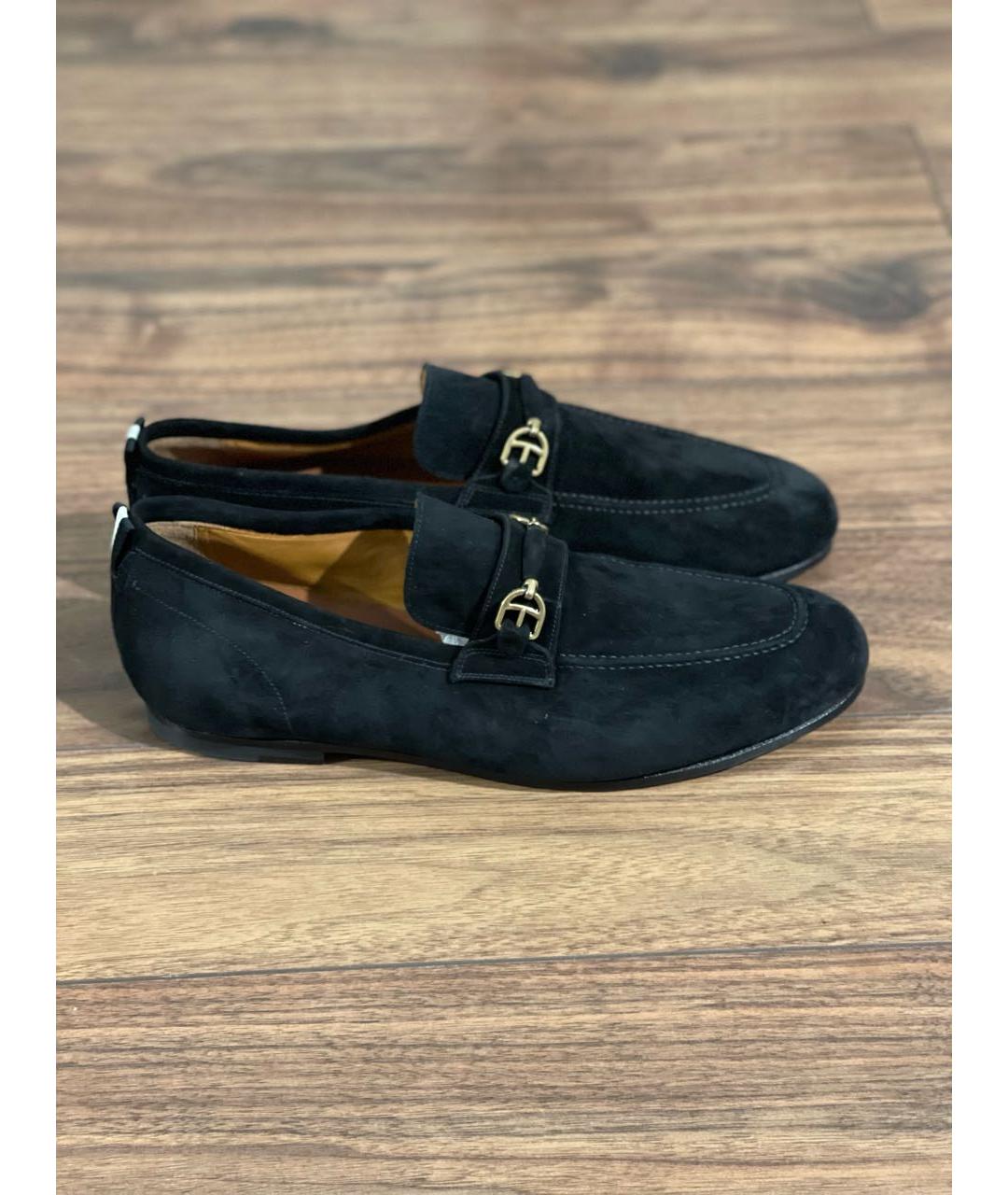 BALLY Черные замшевые туфли, фото 6