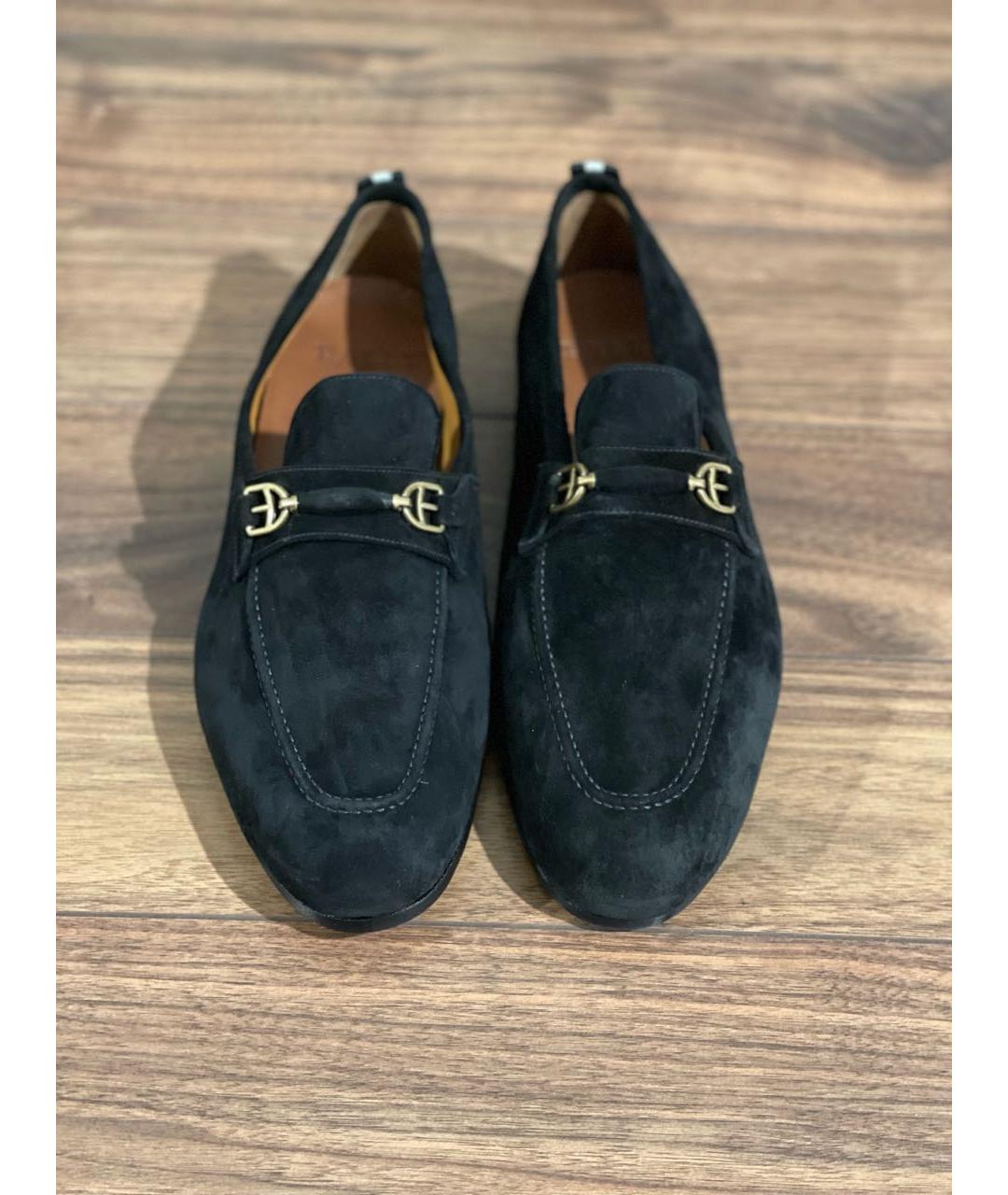 BALLY Черные замшевые туфли, фото 2