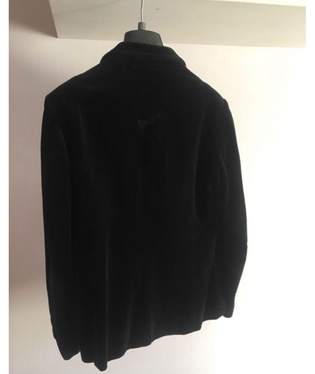 CELINE PRE-OWNED Черный велюровый жакет/пиджак, фото 2