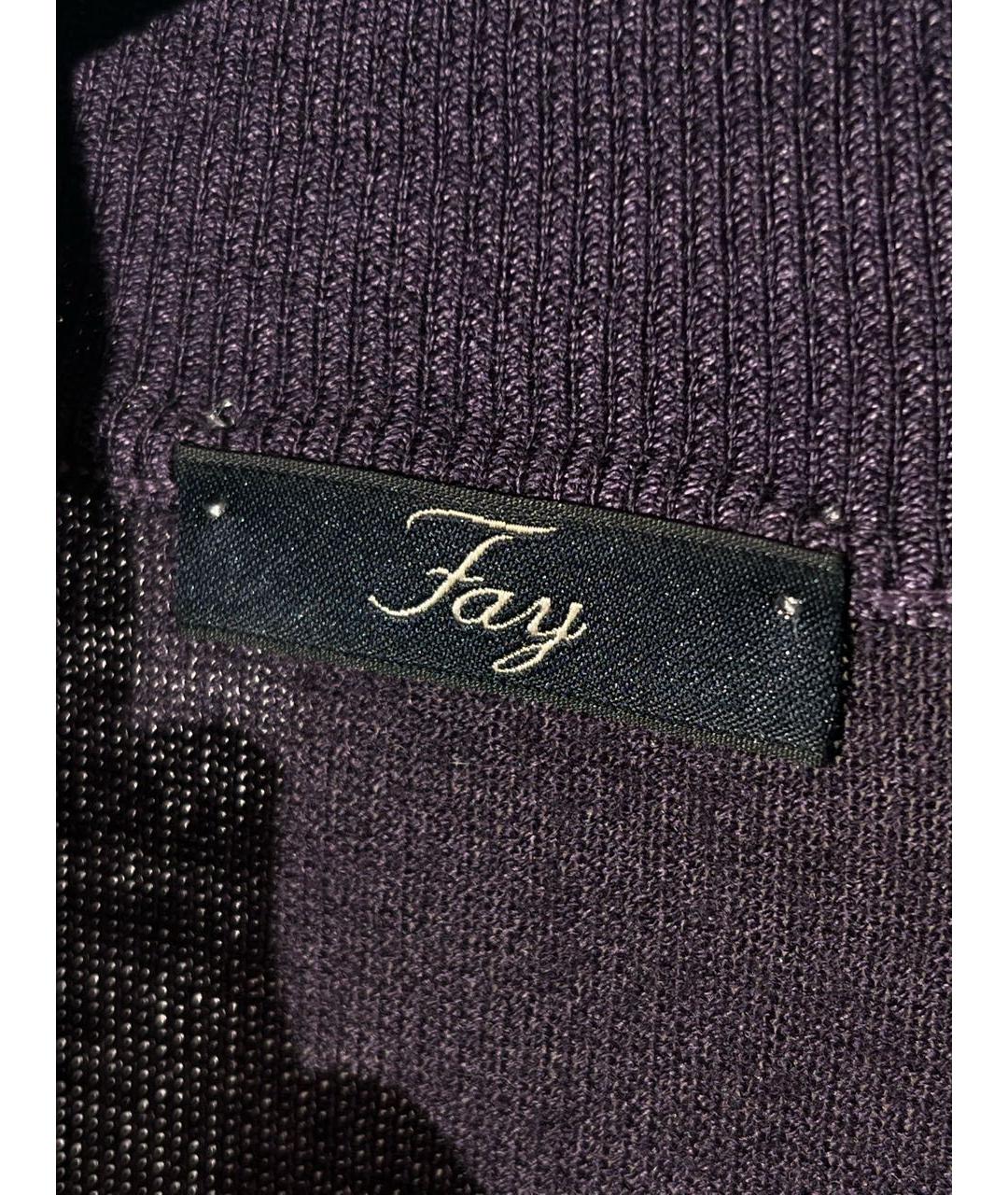 FAY Фиолетовый джемпер / свитер, фото 3
