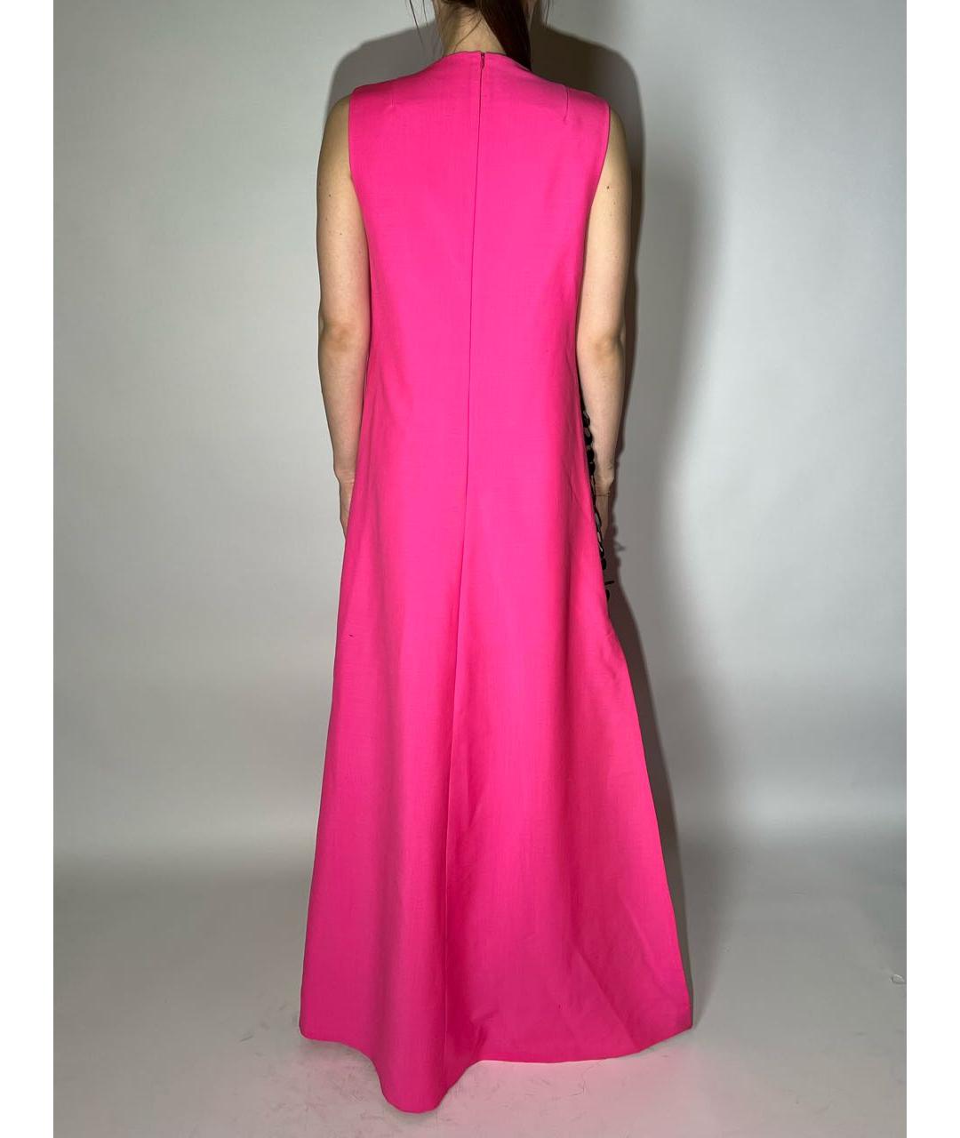 CHAPURIN Розовое шелковое вечернее платье, фото 2