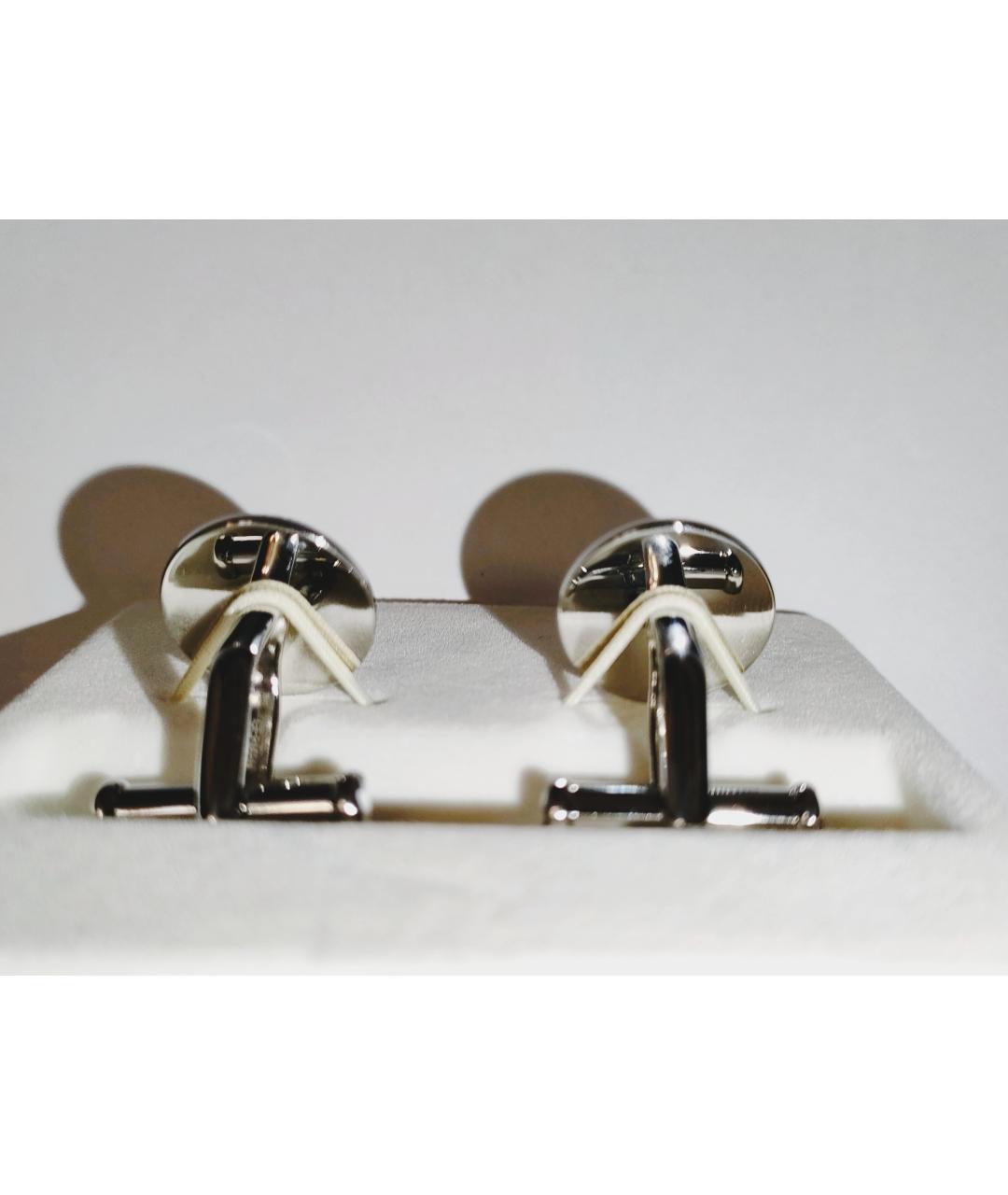 MONTBLANC Серебряные металлические запонки, фото 9