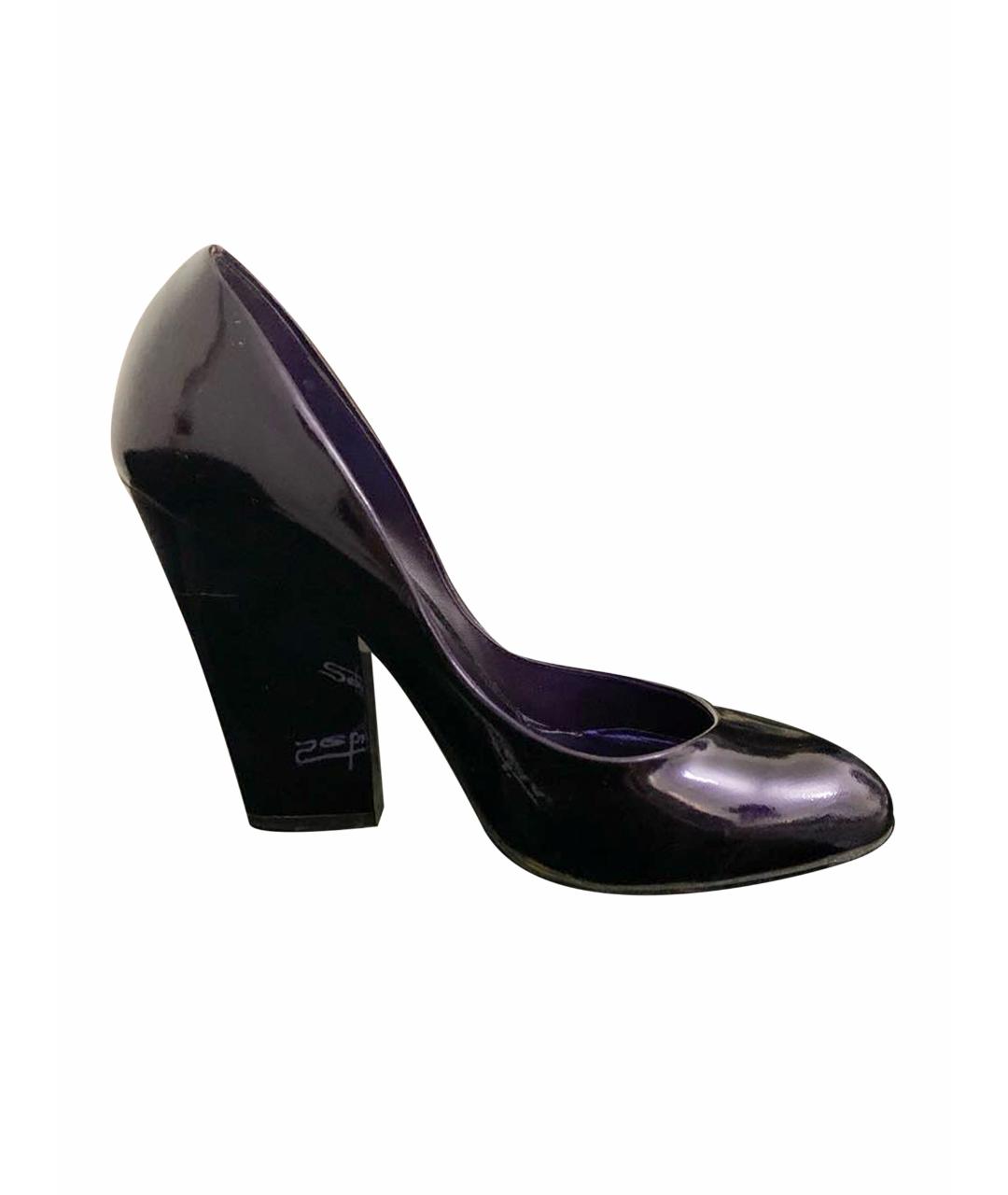 SEBASTIAN Фиолетовые туфли из лакированной кожи, фото 1