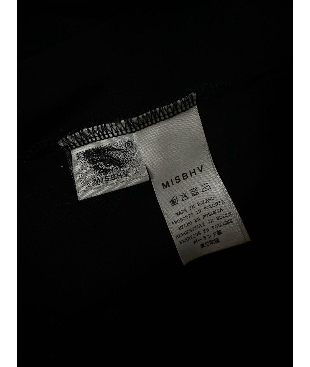 MISBHV Черная футболка, фото 3