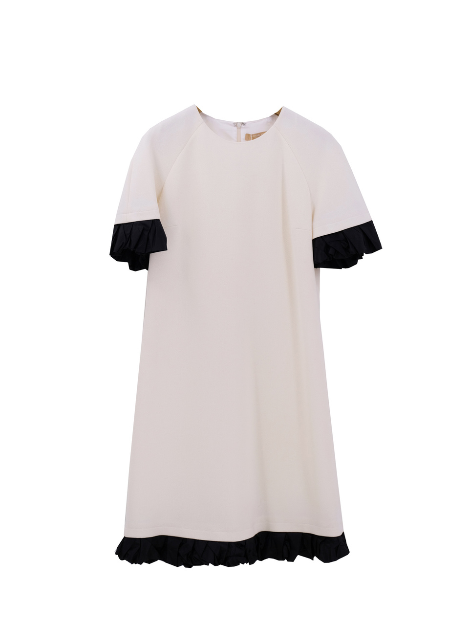 MICHAEL KORS Белое шерстяное повседневное платье, фото 1