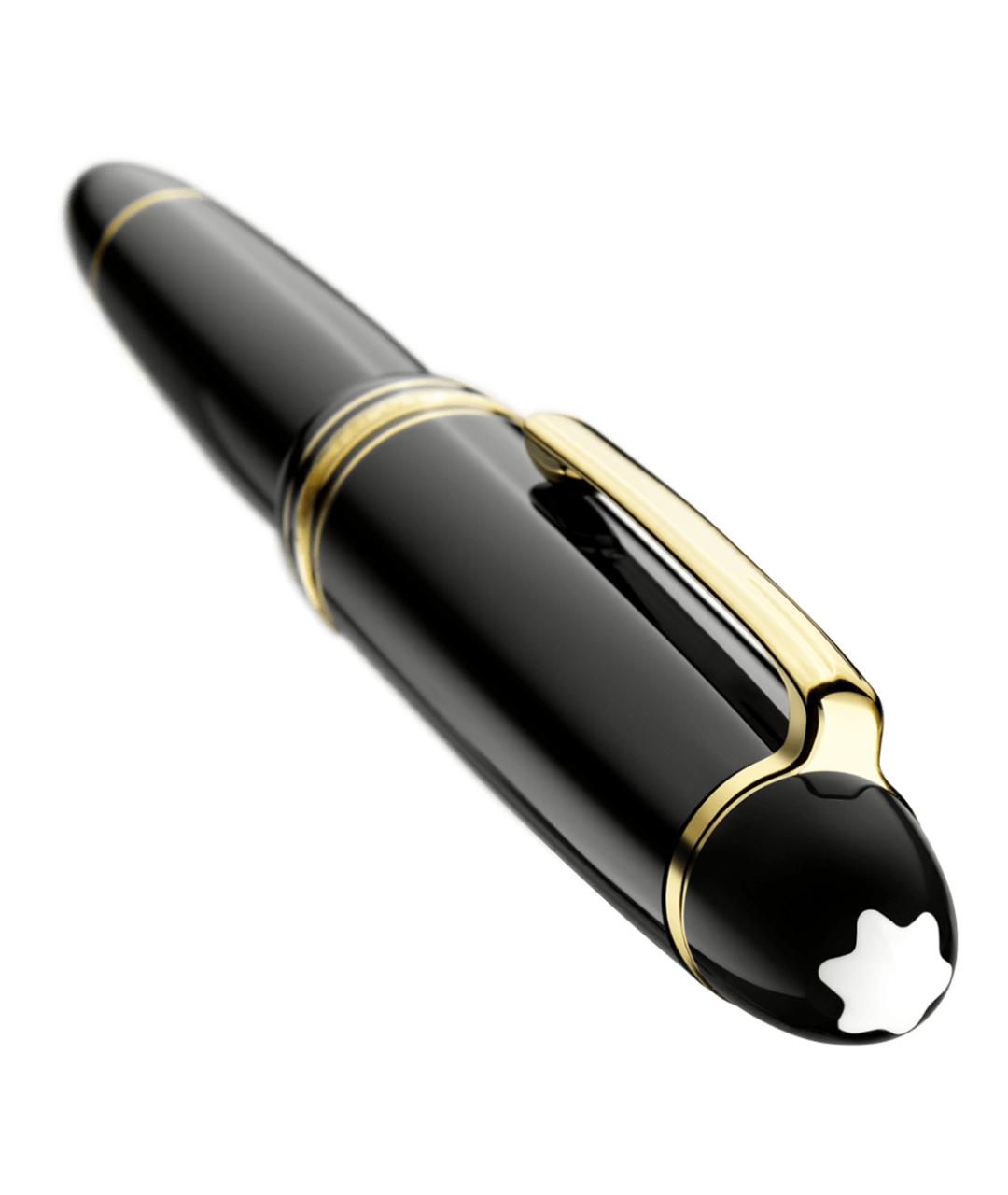 MONTBLANC Черная пластиковая чернильная ручка, фото 4