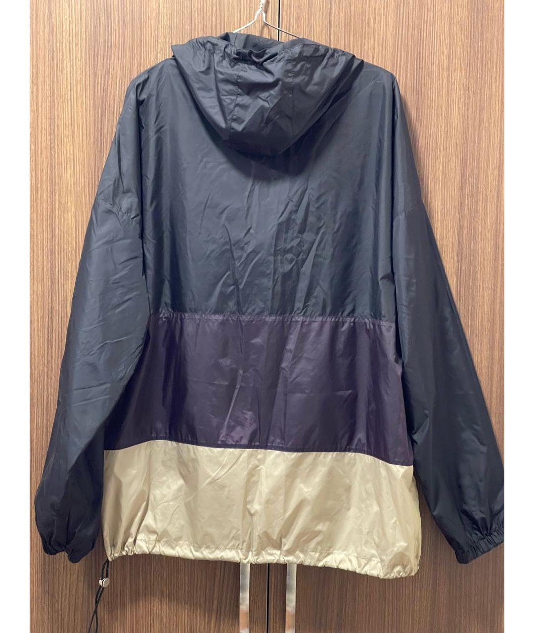 MSGM Черная полиамидовая куртка, фото 2