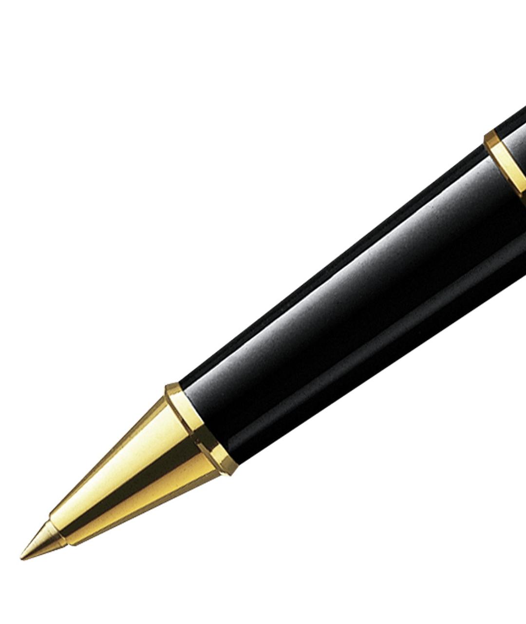 MONTBLANC Черная пластиковая чернильная ручка, фото 2