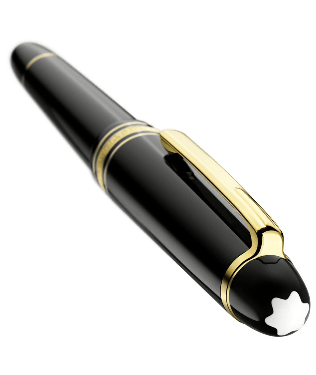 MONTBLANC Черная пластиковая чернильная ручка, фото 3
