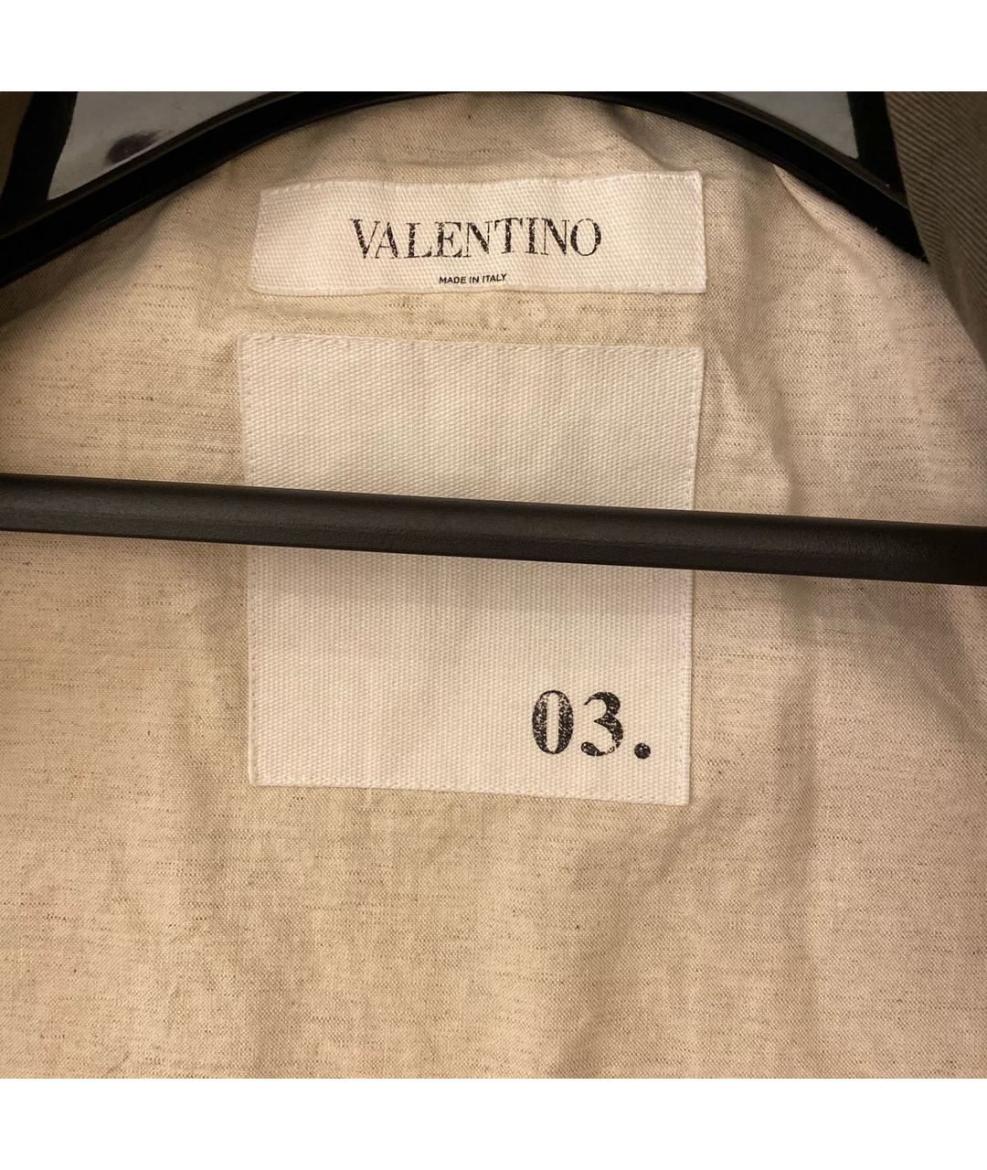 VALENTINO Хаки хлопковая парка, фото 3