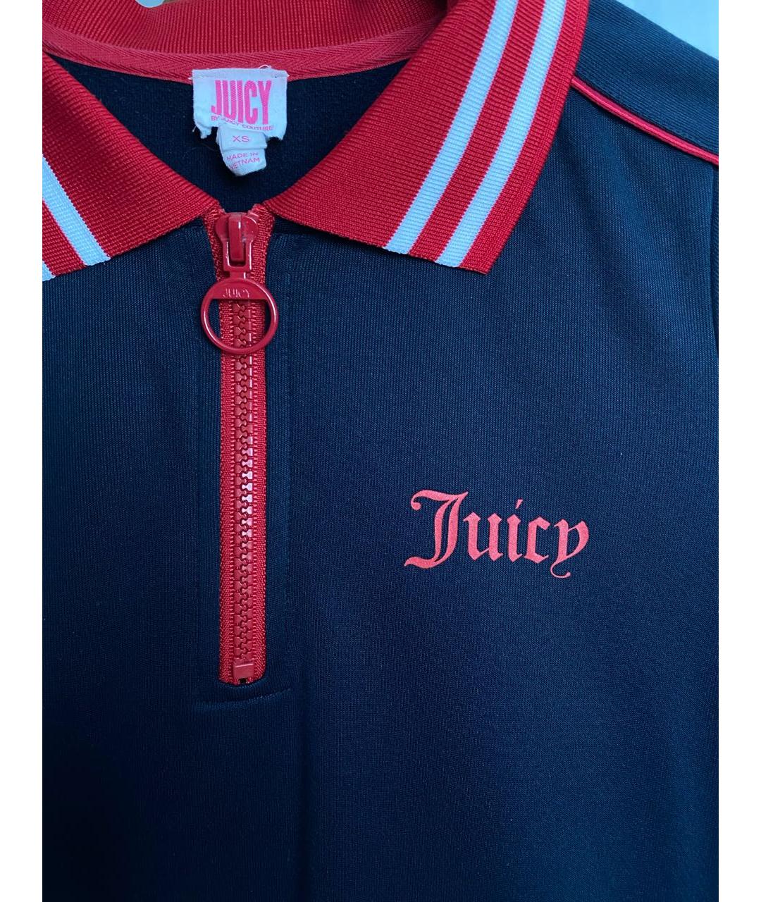 JUICY COUTURE Темно-синее повседневное платье, фото 3