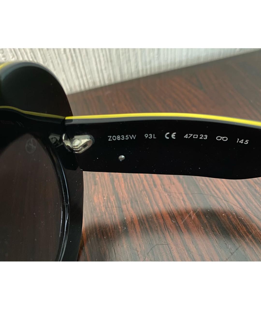 LOUIS VUITTON PRE-OWNED Черные пластиковые солнцезащитные очки, фото 4