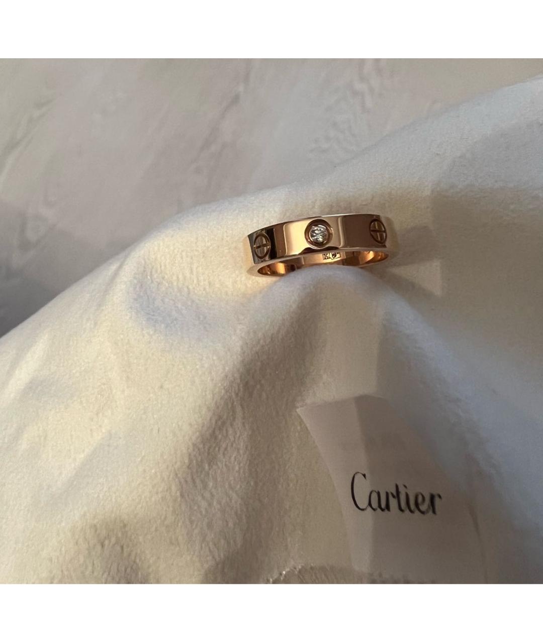 CARTIER Розовое кольцо из розового золота, фото 5