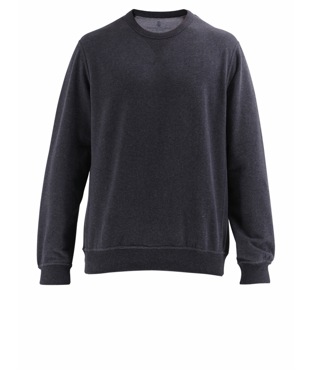 BRUNELLO CUCINELLI Серый хлопковый джемпер / свитер, фото 1