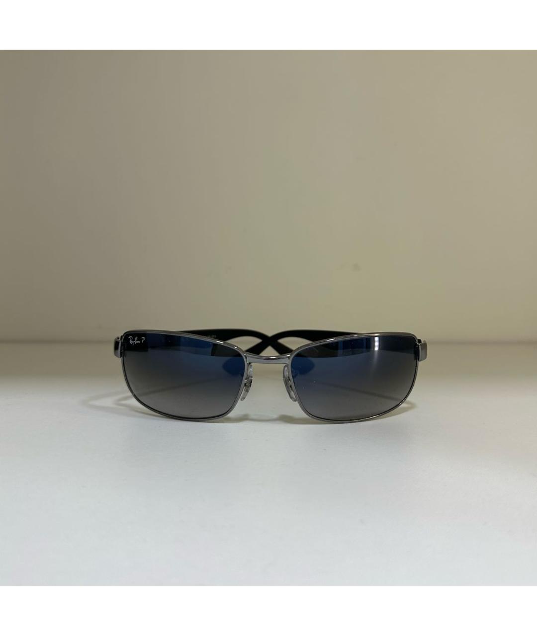 RAY BAN Голубые солнцезащитные очки, фото 6