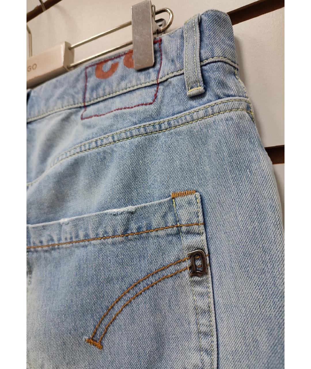 DONDUP Голубые хлопко-эластановые джинсы, фото 5