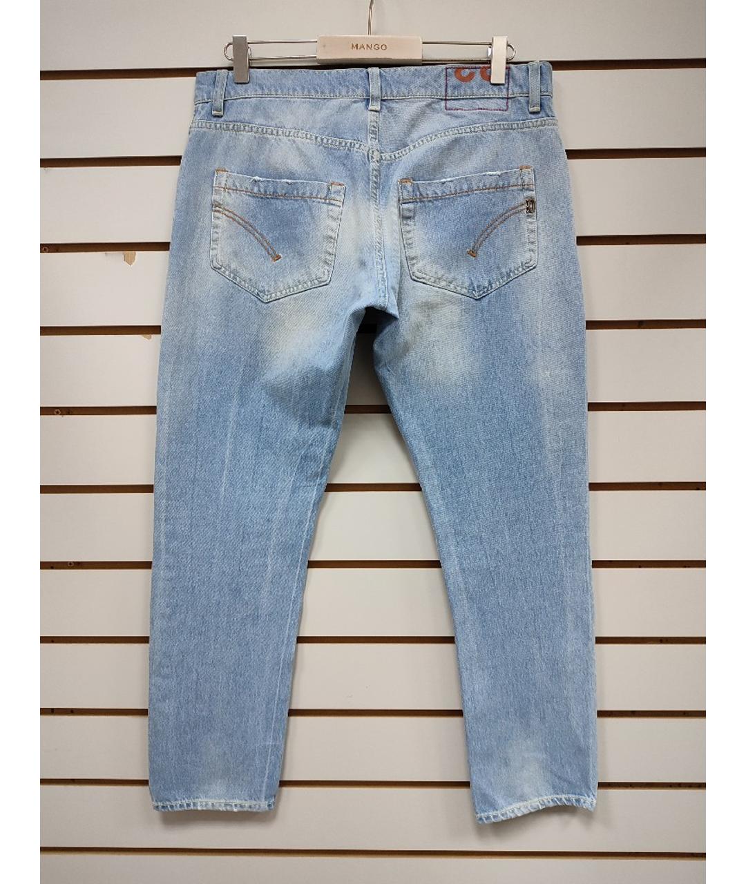 DONDUP Голубые хлопко-эластановые джинсы, фото 2