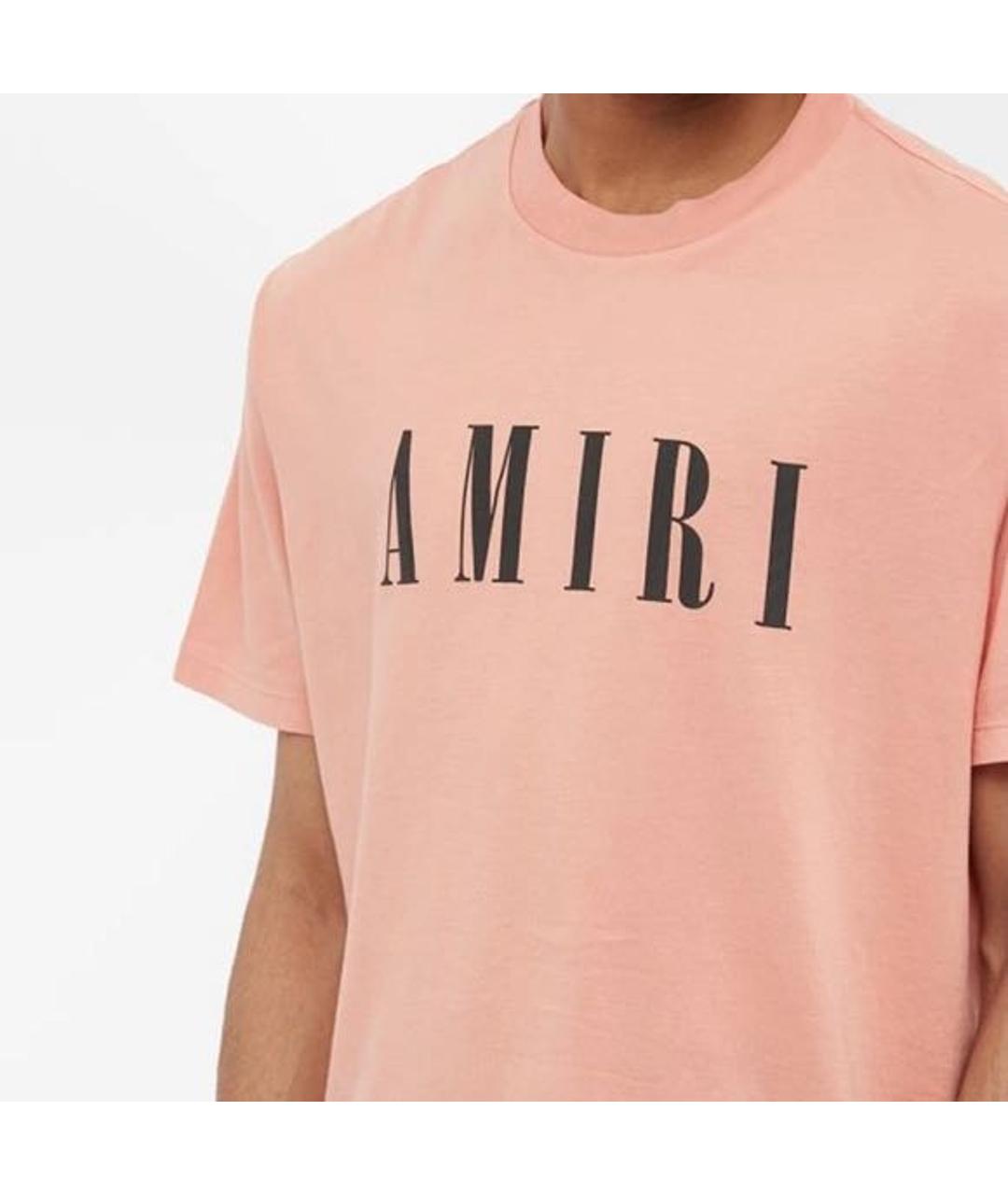 AMIRI Коралловая футболка, фото 2