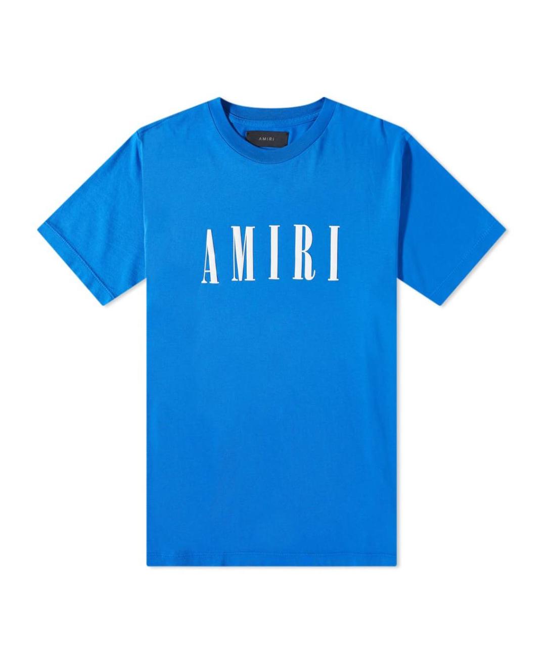 AMIRI Синяя футболка, фото 1