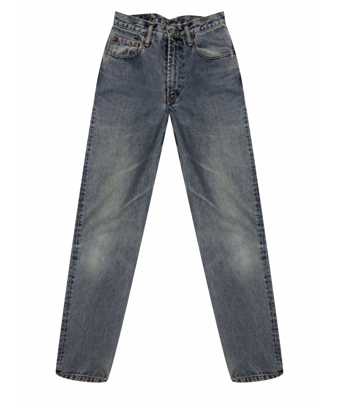 LEVI'S VINTAGE CLOTHING Голубые хлопковые прямые джинсы, фото 1