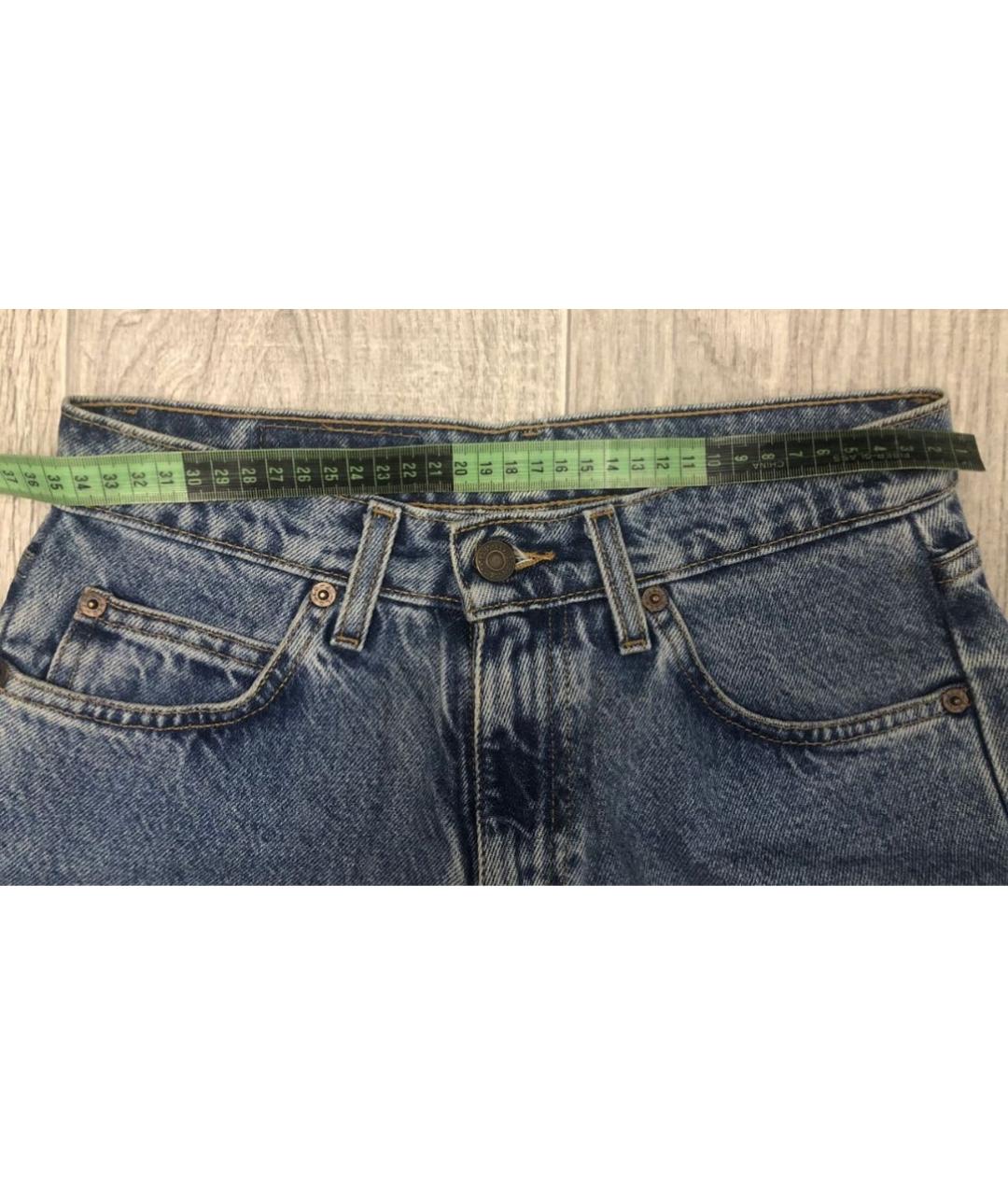 LEVI'S VINTAGE CLOTHING Синие хлопковые прямые джинсы, фото 4