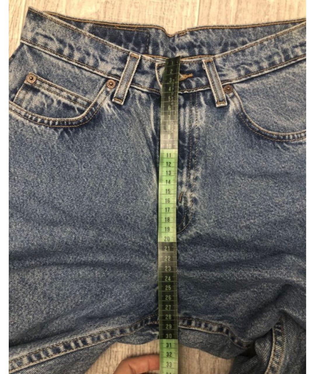 LEVI'S VINTAGE CLOTHING Синие хлопковые прямые джинсы, фото 6