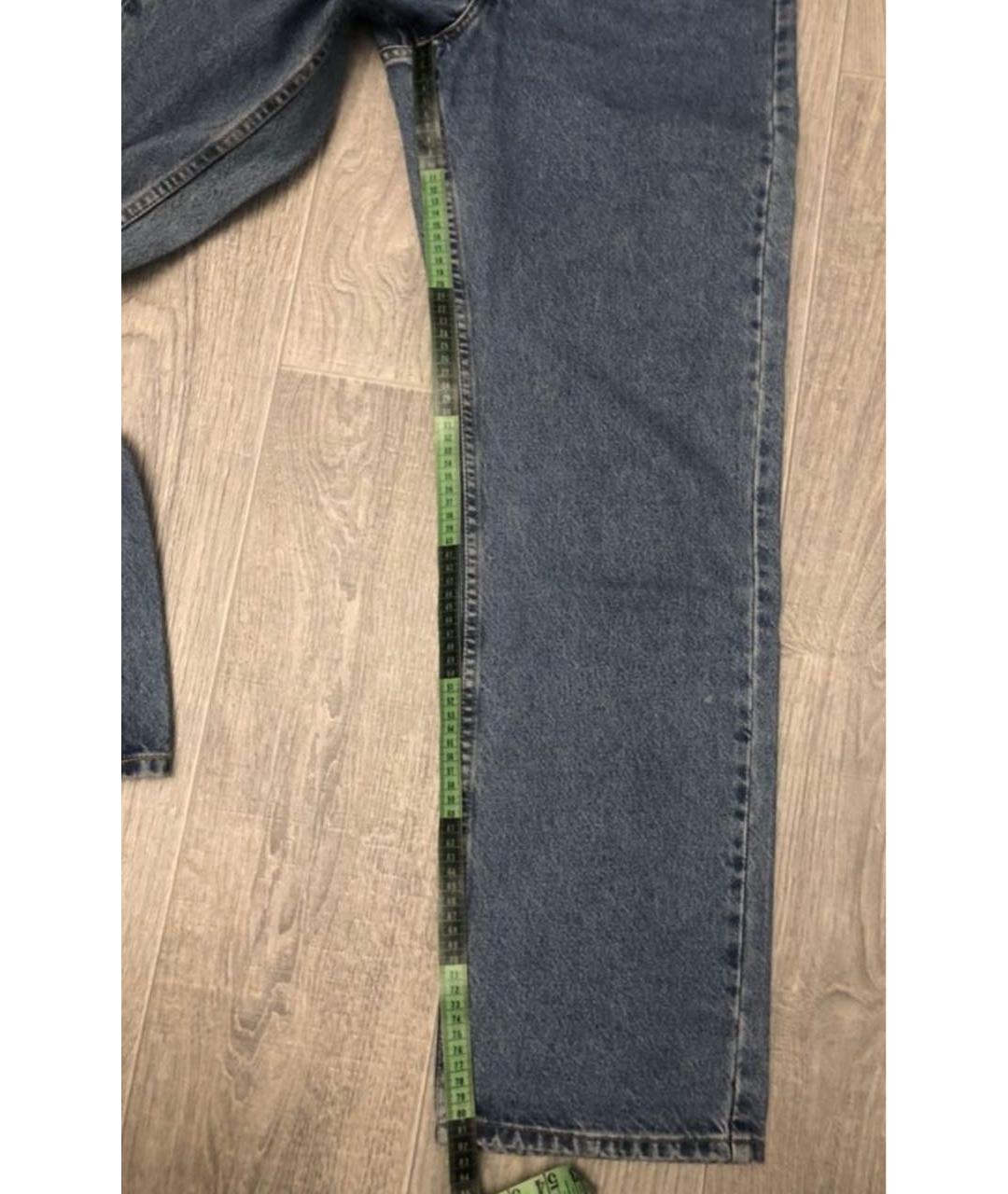 LEVI'S VINTAGE CLOTHING Синие хлопковые прямые джинсы, фото 7