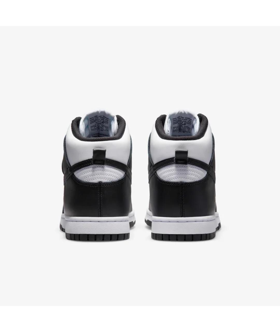 NIKE Черные кожаные кроссовки, фото 3