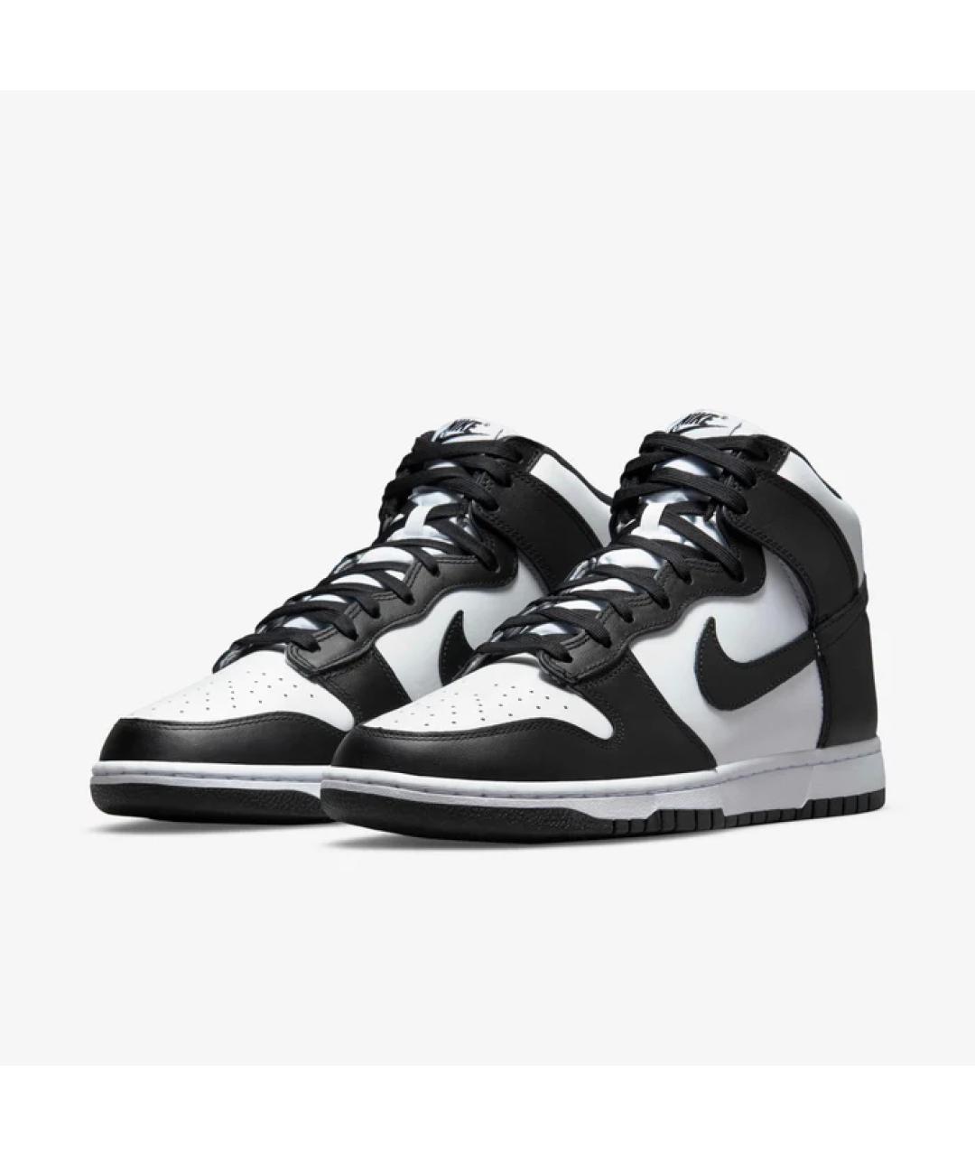 NIKE Черные кожаные кроссовки, фото 2