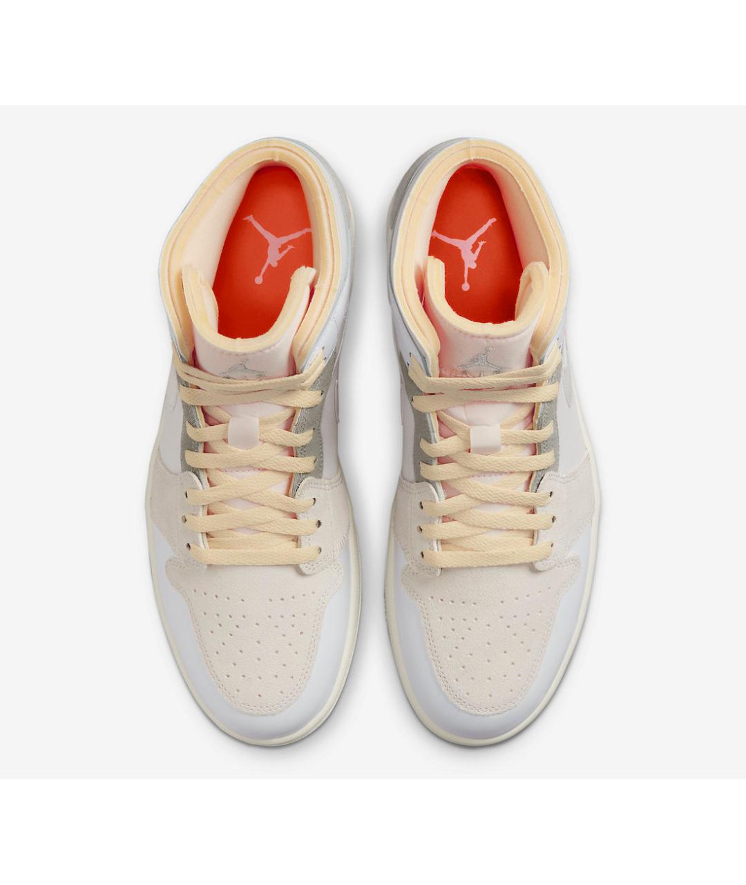 JORDAN Бежевые замшевые кроссовки, фото 3