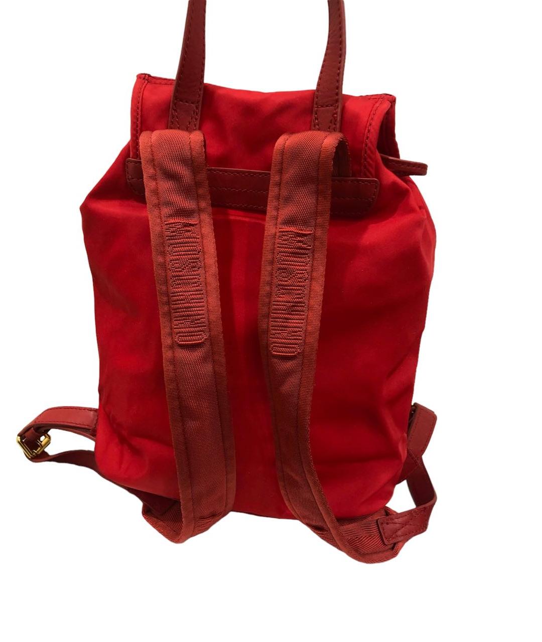 MOSCHINO Красный рюкзак, фото 2