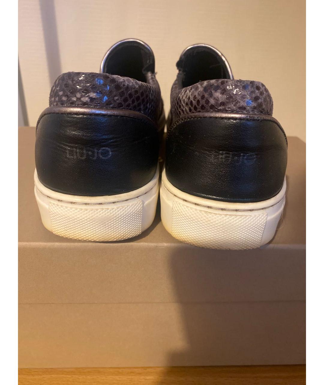 LIU JO Серые резиновые слипоны, фото 4