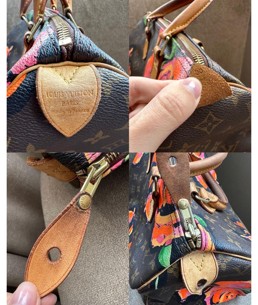 LOUIS VUITTON Коричневая сумка тоут, фото 8