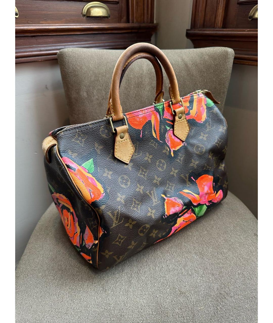 LOUIS VUITTON Коричневая сумка тоут, фото 3
