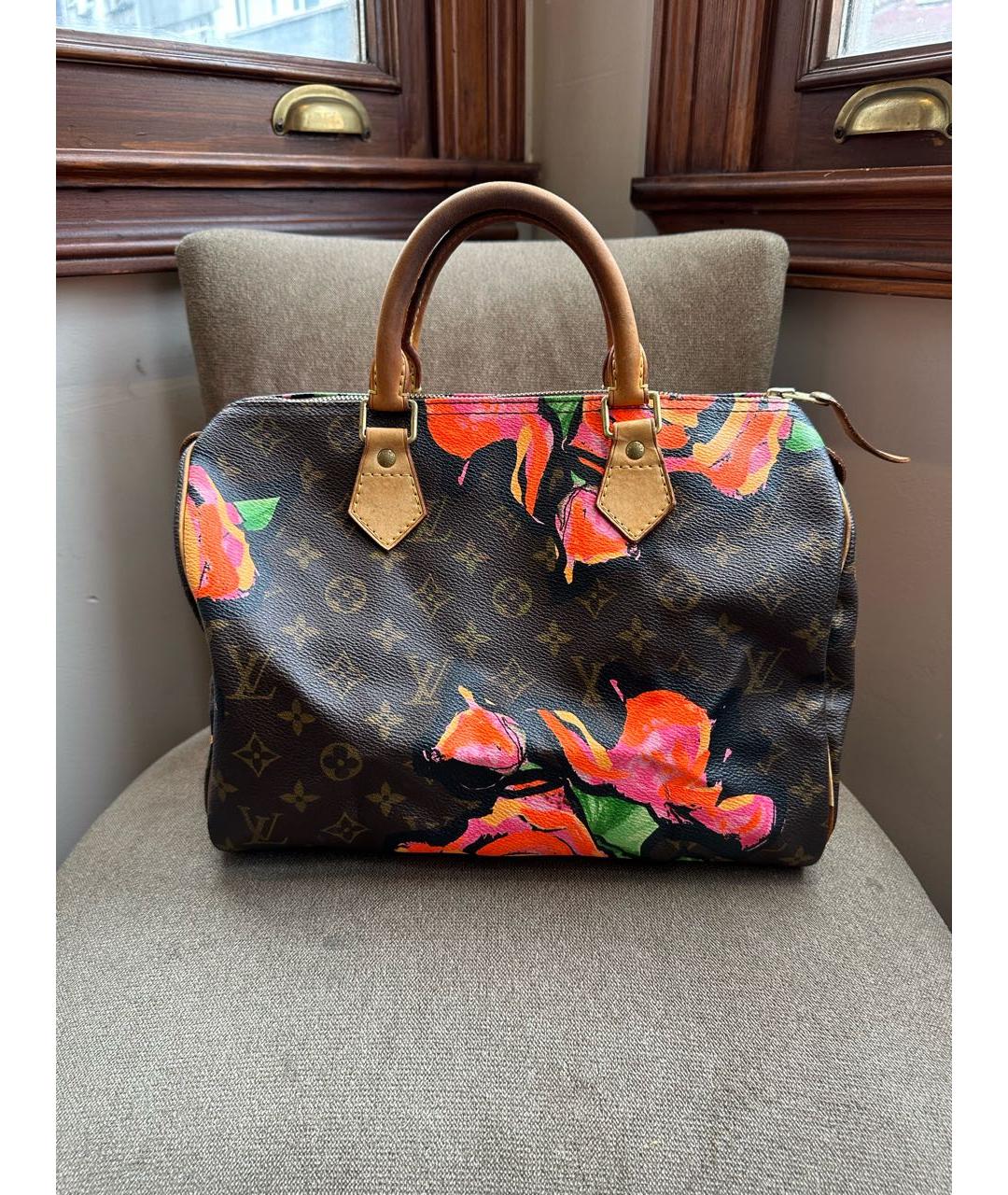LOUIS VUITTON Коричневая сумка тоут, фото 4