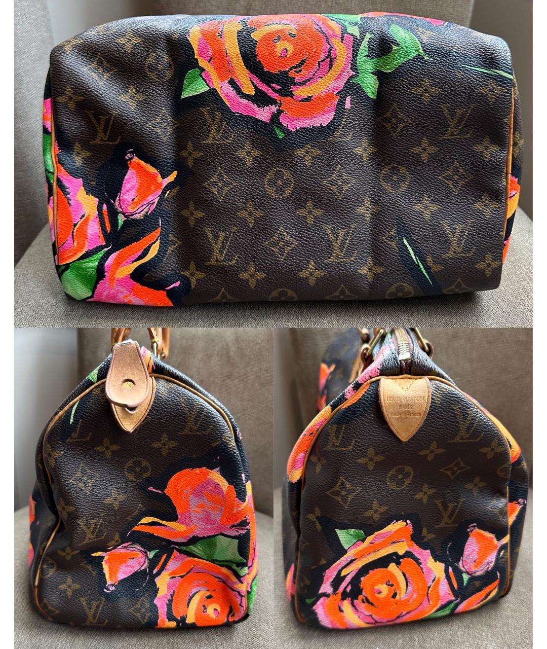 LOUIS VUITTON Коричневая сумка тоут, фото 5