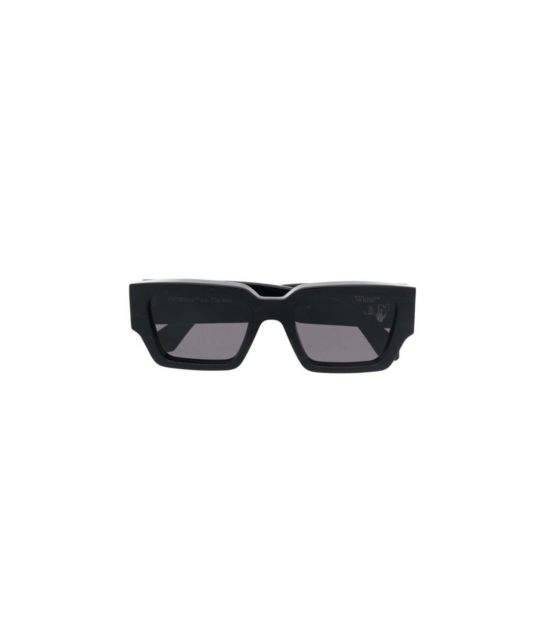 OFF-WHITE Черные солнцезащитные очки, фото 8